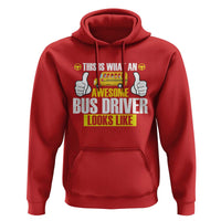 Funny School Bus Driver Hoodie This Is What An Awesome Bus Driver Looks Like - Wonder Print Shop