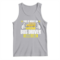 Funny School Bus Driver Tank Top This Is What An Awesome Bus Driver Looks Like - Wonder Print Shop