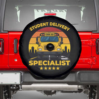 School Bus Driver Spare Tire Cover Student Delivery Specialist - Wonder Print Shop