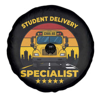 School Bus Driver Spare Tire Cover Student Delivery Specialist - Wonder Print Shop
