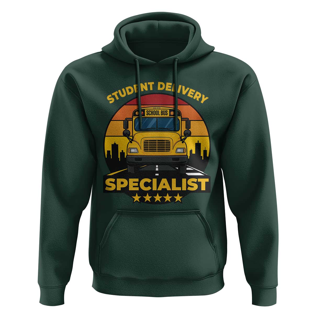School Bus Driver Hoodie Student Delivery Specialist - Wonder Print Shop