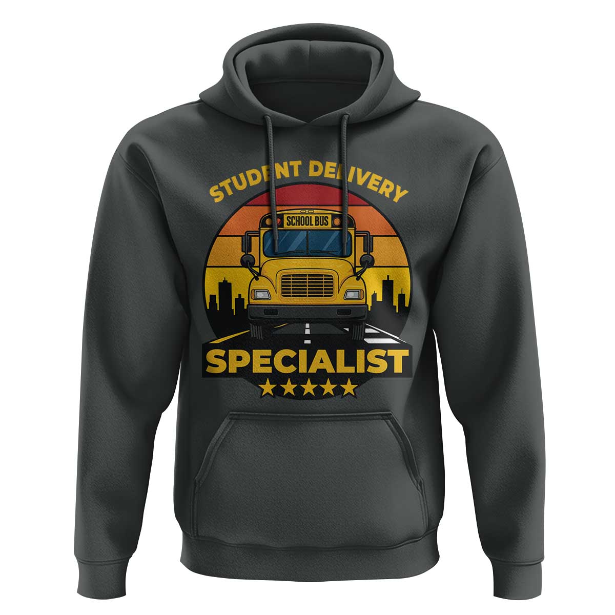 School Bus Driver Hoodie Student Delivery Specialist - Wonder Print Shop