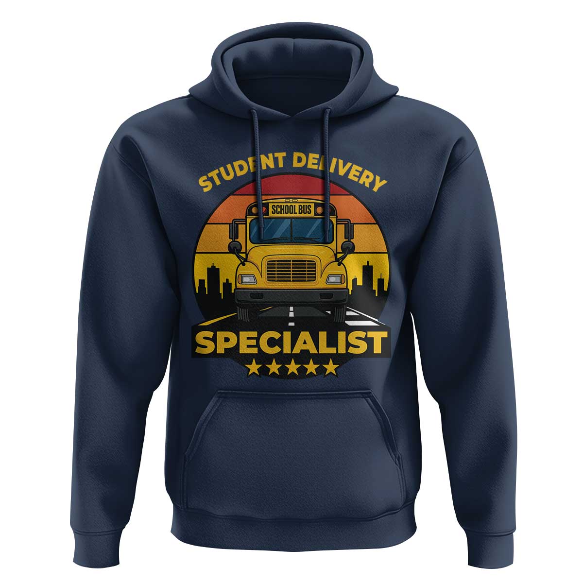 School Bus Driver Hoodie Student Delivery Specialist - Wonder Print Shop