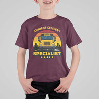 School Bus Driver T Shirt For Kid Student Delivery Specialist - Wonder Print Shop