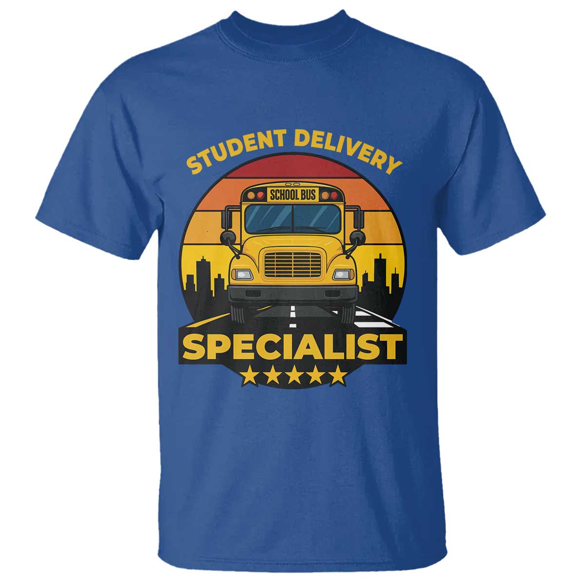 School Bus Driver T Shirt Student Delivery Specialist - Wonder Print Shop