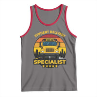 School Bus Driver Tank Top Student Delivery Specialist - Wonder Print Shop