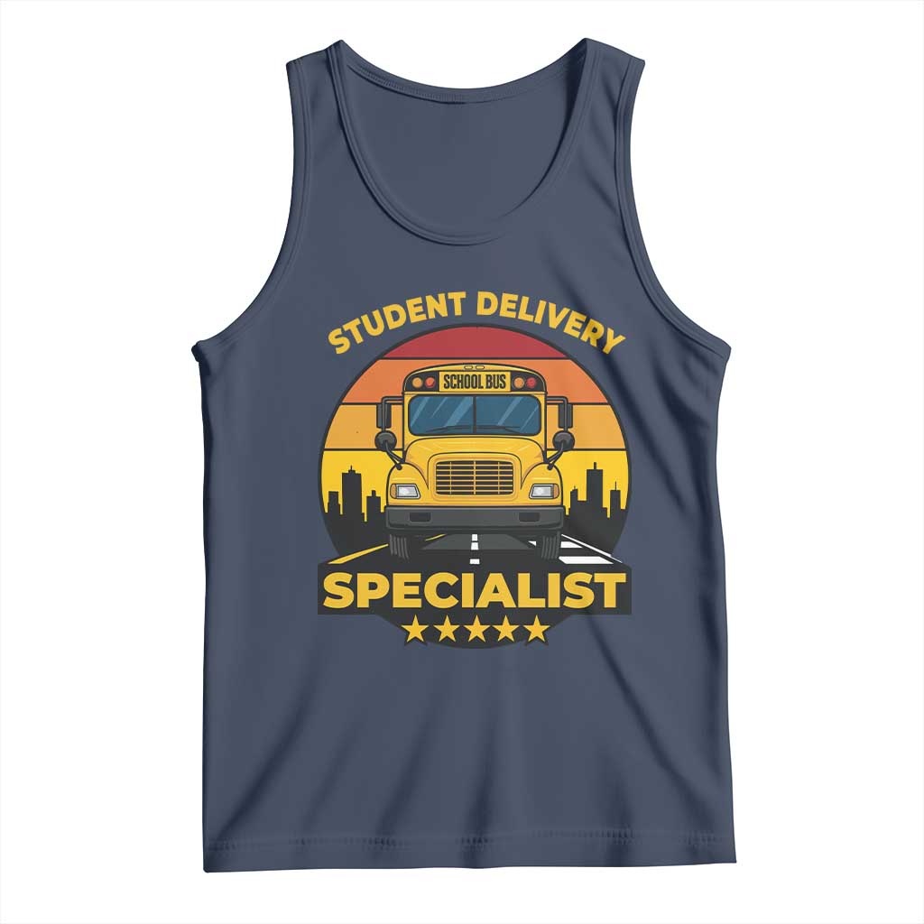 School Bus Driver Tank Top Student Delivery Specialist - Wonder Print Shop