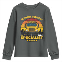 School Bus Driver Youth Sweatshirt Student Delivery Specialist - Wonder Print Shop