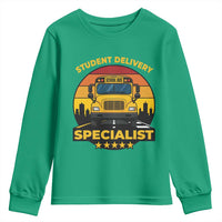 School Bus Driver Youth Sweatshirt Student Delivery Specialist - Wonder Print Shop