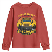 School Bus Driver Youth Sweatshirt Student Delivery Specialist - Wonder Print Shop
