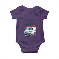 Funny Postal Worker Baby Onesie Just A Girl Who Delivers - Wonder Print Shop