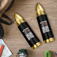 Funny Truck Driver Bullet Tumbler We Are The Reason You Have Stuff Keep Truckin - Wonder Print Shop