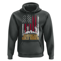Gold Miner Patriotic American Flag Hoodie - Wonder Print Shop