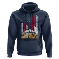 Gold Miner Patriotic American Flag Hoodie - Wonder Print Shop