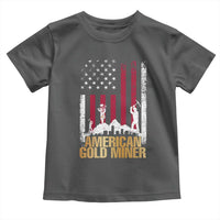 Gold Miner Patriotic American Flag Toddler T Shirt - Wonder Print Shop