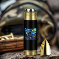 Gold Miner Starry Night Van Gogh Bullet Tumbler - Wonder Print Shop