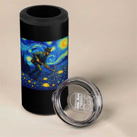 Gold Miner Starry Night Van Gogh 4 in 1 Can Cooler Tumbler - Wonder Print Shop