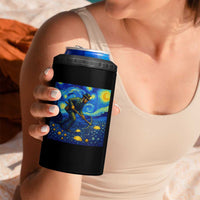 Gold Miner Starry Night Van Gogh 4 in 1 Can Cooler Tumbler - Wonder Print Shop