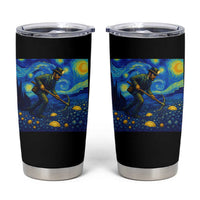 Gold Miner Starry Night Van Gogh Tumbler Cup - Wonder Print Shop