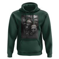 Bigfoot UFO Selife Hoodie Sasquatch Ailen Rock On Hand Christmas - Wonder Print Shop