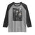Bigfoot UFO Selife Raglan Shirt Sasquatch Ailen Rock On Hand Christmas - Wonder Print Shop