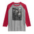 Bigfoot UFO Selife Raglan Shirt Sasquatch Ailen Rock On Hand Christmas - Wonder Print Shop