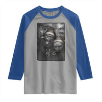 Bigfoot UFO Selife Raglan Shirt Sasquatch Ailen Rock On Hand Christmas - Wonder Print Shop