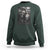 Bigfoot UFO Selife Sweatshirt Sasquatch Ailen Rock On Hand Christmas - Wonder Print Shop