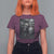 Bigfoot UFO Selife T Shirt For Women Sasquatch Ailen Rock On Hand Christmas - Wonder Print Shop