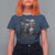 Bigfoot UFO Selife T Shirt For Women Sasquatch Ailen Rock On Hand Christmas - Wonder Print Shop