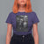 Bigfoot UFO Selife T Shirt For Women Sasquatch Ailen Rock On Hand Christmas - Wonder Print Shop