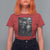 Bigfoot UFO Selife T Shirt For Women Sasquatch Ailen Rock On Hand Christmas - Wonder Print Shop