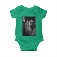 Funny Bigfoot Selfie Halloween Baby Onesie Sasquatch Ghost Haunted House - Wonder Print Shop