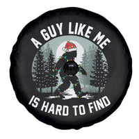Funny Bigfoot Christmas Spare Tire Cover A Guy Like Me Is Hard To Find - Wonder Print Shop