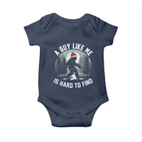 Funny Bigfoot Christmas Baby Onesie A Guy Like Me Is Hard To Find - Wonder Print Shop
