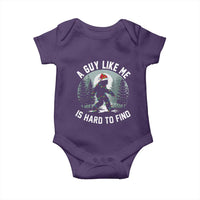 Funny Bigfoot Christmas Baby Onesie A Guy Like Me Is Hard To Find - Wonder Print Shop