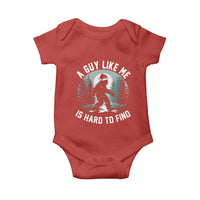 Funny Bigfoot Christmas Baby Onesie A Guy Like Me Is Hard To Find - Wonder Print Shop