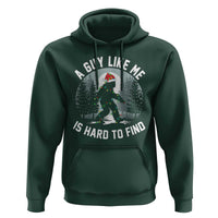 Funny Bigfoot Christmas Hoodie A Guy Like Me Is Hard To Find - Wonder Print Shop