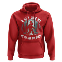 Funny Bigfoot Christmas Hoodie A Guy Like Me Is Hard To Find - Wonder Print Shop