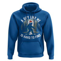 Funny Bigfoot Christmas Hoodie A Guy Like Me Is Hard To Find - Wonder Print Shop