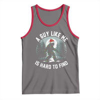 Funny Bigfoot Christmas Tank Top A Guy Like Me Is Hard To Find - Wonder Print Shop