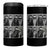 Funny Bigfoot Photobooth Christmas 4 in 1 Can Cooler Tumbler Sasquatch Santa Claus Xmas - Wonder Print Shop