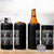 Funny Bigfoot Photobooth Christmas 4 in 1 Can Cooler Tumbler Sasquatch Santa Claus Xmas - Wonder Print Shop