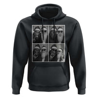 Funny Bigfoot Photobooth Christmas Hoodie Sasquatch Santa Claus Xmas - Wonder Print Shop