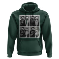 Funny Bigfoot Photobooth Christmas Hoodie Sasquatch Santa Claus Xmas - Wonder Print Shop