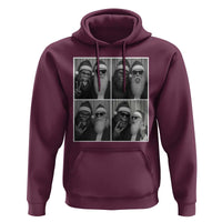 Funny Bigfoot Photobooth Christmas Hoodie Sasquatch Santa Claus Xmas - Wonder Print Shop