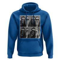 Funny Bigfoot Photobooth Christmas Hoodie Sasquatch Santa Claus Xmas - Wonder Print Shop