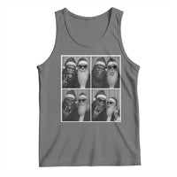 Funny Bigfoot Photobooth Christmas Tank Top Sasquatch Santa Claus Xmas - Wonder Print Shop