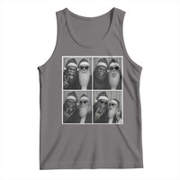 Funny Bigfoot Photobooth Christmas Tank Top Sasquatch Santa Claus Xmas - Wonder Print Shop