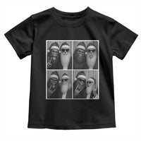 Funny Bigfoot Photobooth Christmas Toddler T Shirt Sasquatch Santa Claus Xmas - Wonder Print Shop